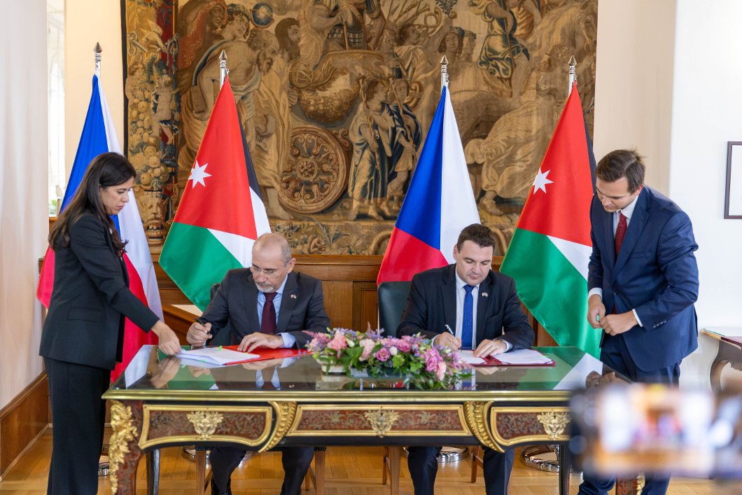 Česko-jordánská spolupráce v oblasti diplomatického vzdělávání