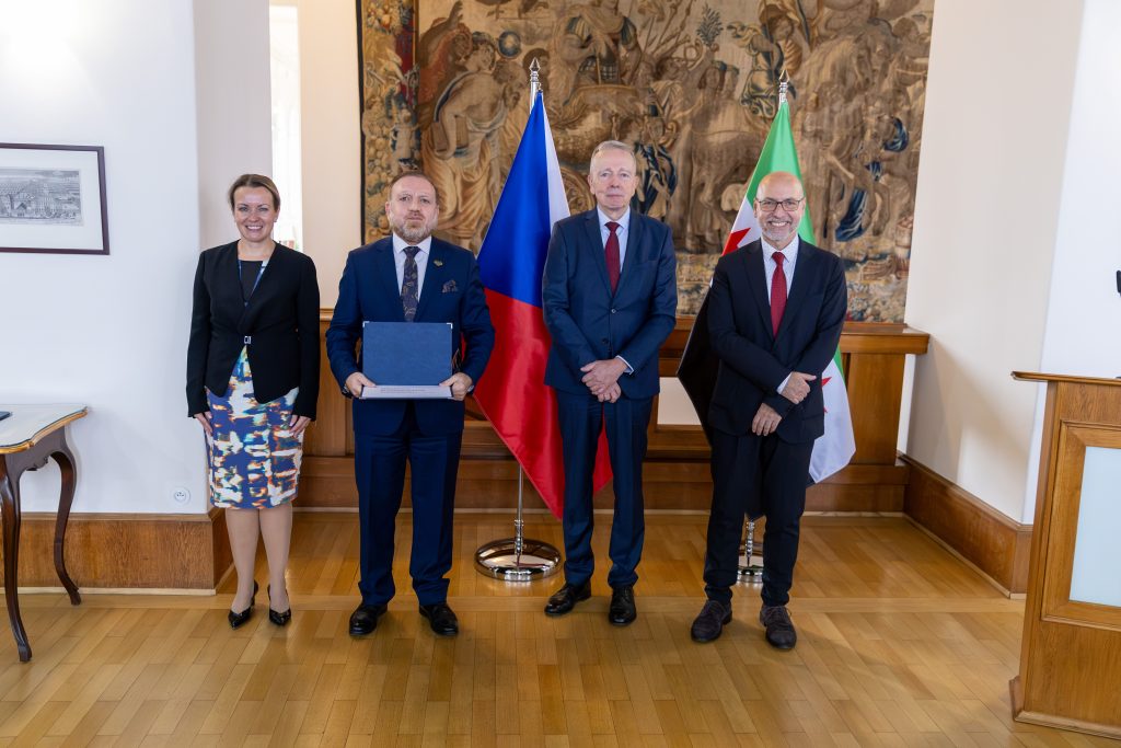 Školení syrských diplomatů