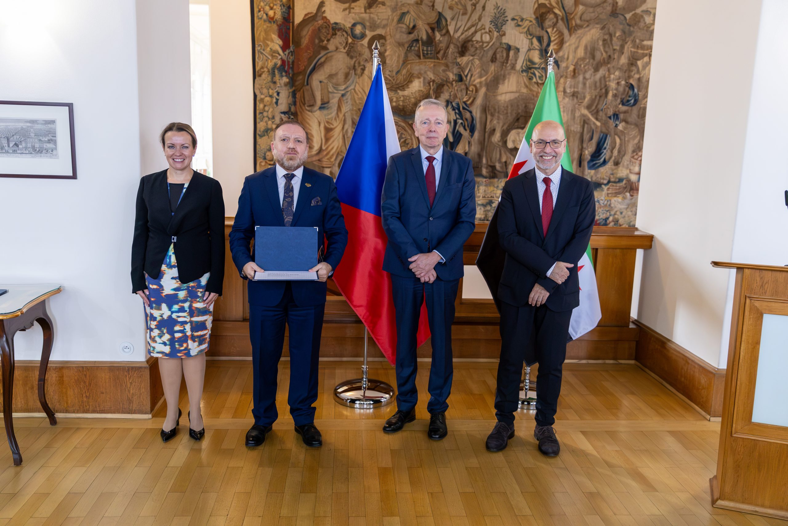 Česko pomáhá Sýrii budovat zahraniční službu